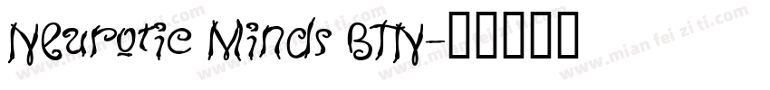 Neurotic Minds BTN字体转换